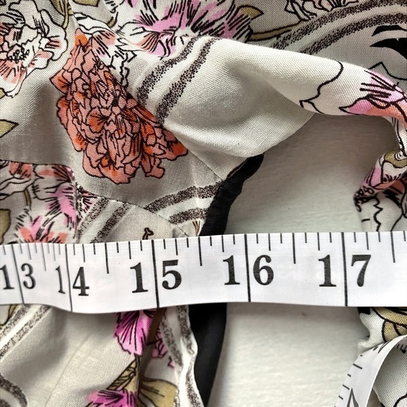 JAASE Wide Leg Floral Jumpsuit with Tassel Tie Waist - Picture 6 of 16